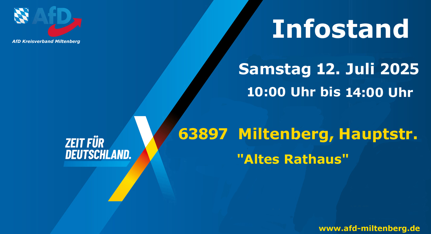 AfD - Infostand